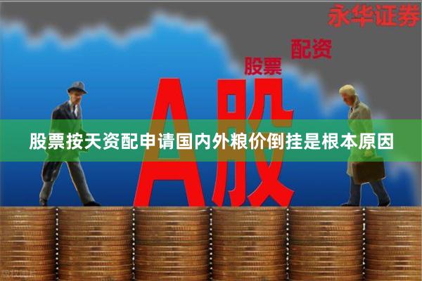 股票按天资配申请国内外粮价倒挂是根本原因