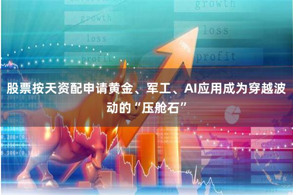 股票按天资配申请黄金、军工、AI应用成为穿越波动的“压舱石”